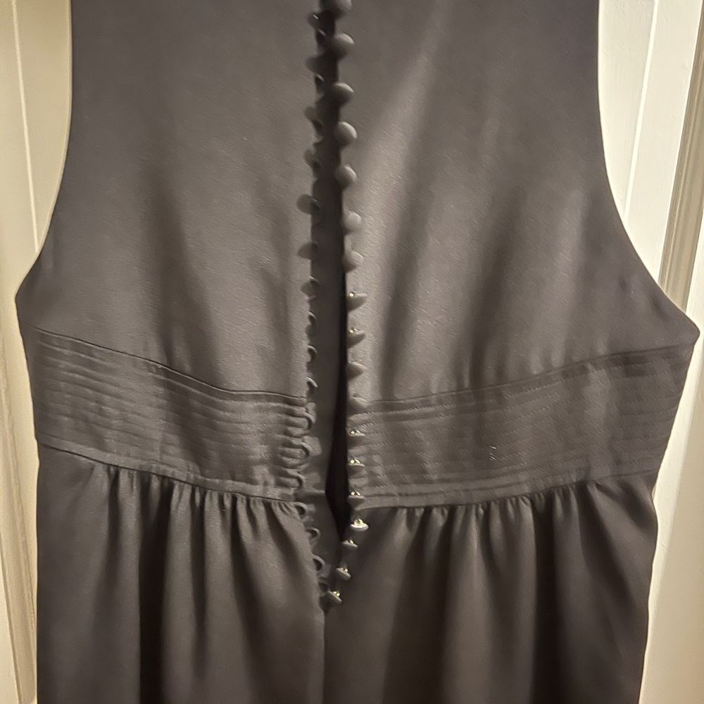 Vince nwt black silk dress sz 8 - Picture 2 of 6